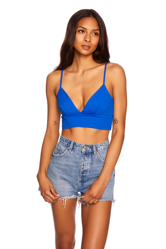 string crop bralette top